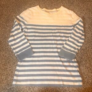 Current/Elliott Striped Top Long‎ Sleeve Casual Tee Shirt Size 1